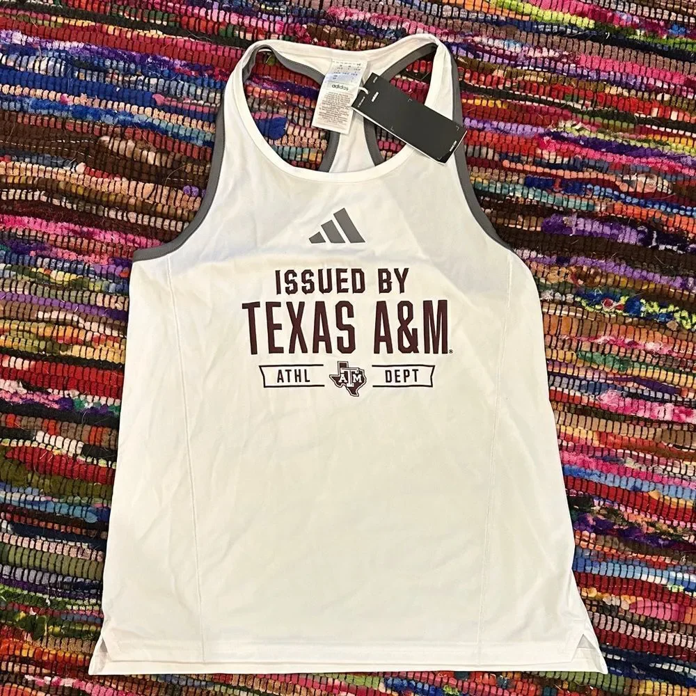 Adidas Texas A&M Razor Back Tank - Picture 1 of 6